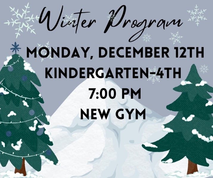 Keystone Public Schools Winter Program